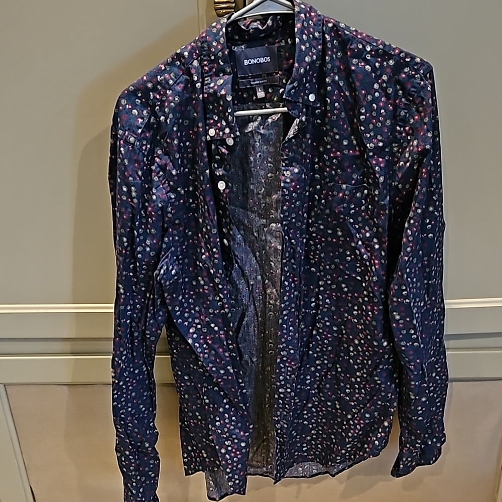 Men's long sleeve button down